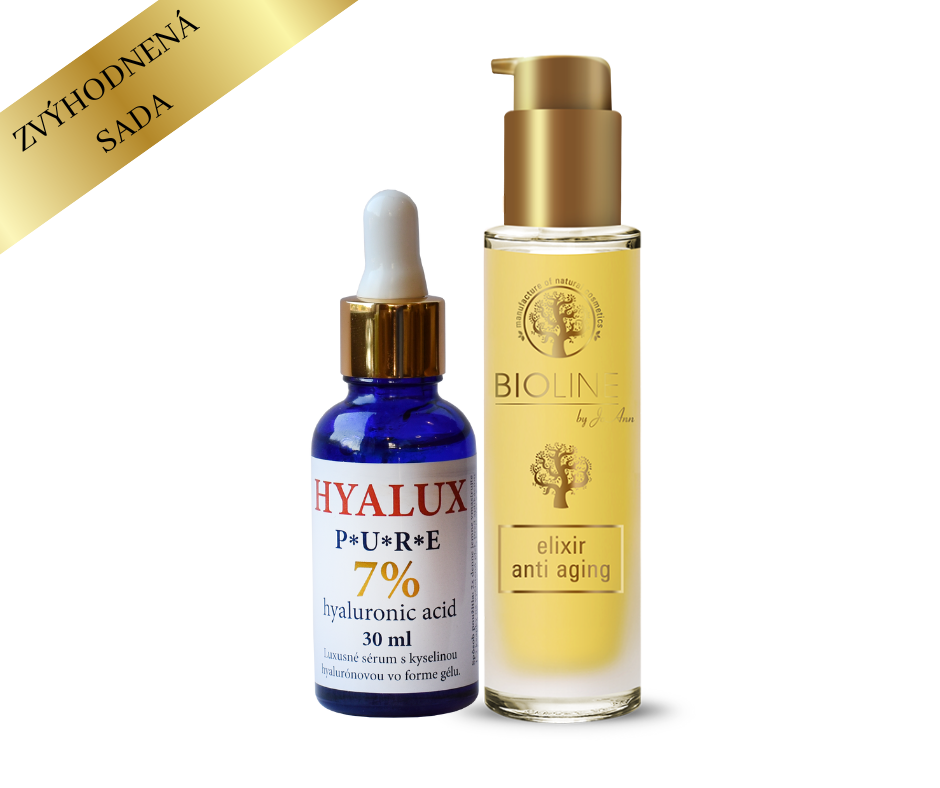 Sada Hyalux 7% a Elixir Anti age